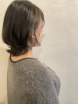 ～ウルフカット×インナーカラー～