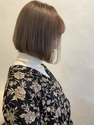 ～ボブ×ベージュ～(owayHカラー)