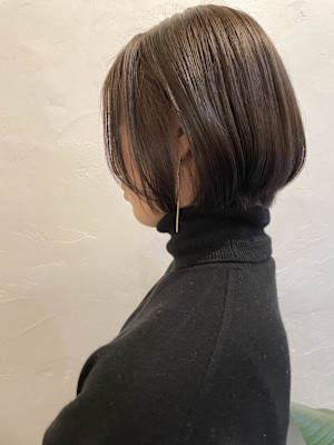 ～オーガニックカラー×大人ショート～