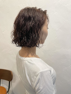 ～ボブパーマ×秋カラー～