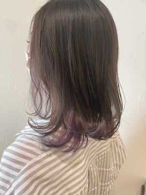 ～グレージュ×ラベンダー～