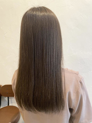 ～ロング×艶ベージュ～