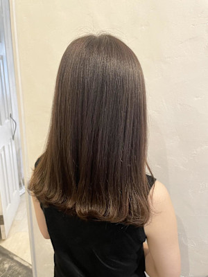 ～マットホワイト×トリートメント～