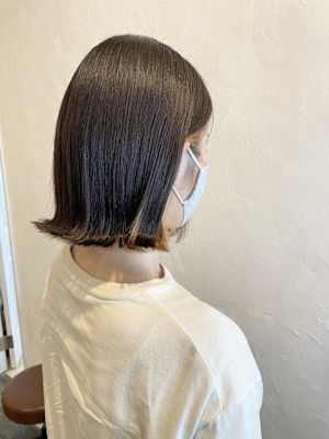 ～ストレート×インナーカラーボブ～