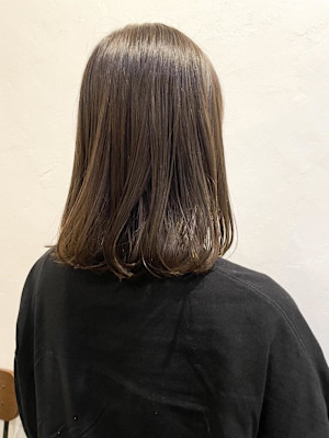 ～グレージュミディアムスタイル～