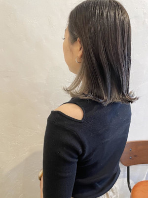 ～ホワイトインナーカラーでおしゃれに気分転換♪～