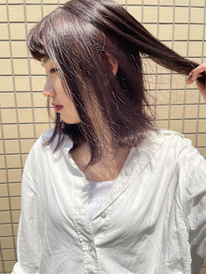 ～くすみ感が可愛いスモーキーピンク～