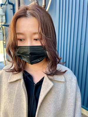 春にオススメ！ラベージュカラー【ブリーチ有り】