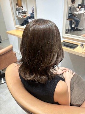 オリーブカラー/イルミナカラー/ワンカラー