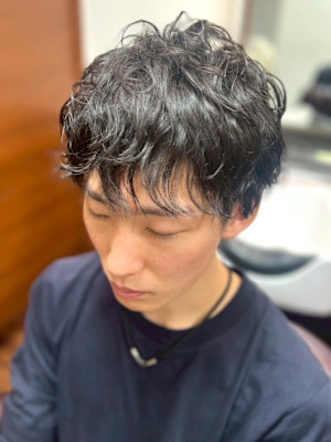 メンズパーマ/バーバー/メンズカット/銀座/有楽町＜理容室＞