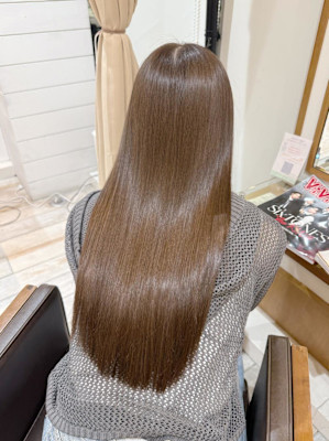 渋谷/ホワイトグレージュ/チェリーブラウン/ミニウルフ