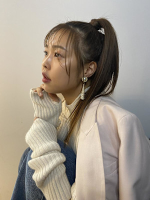 ストレートヘア