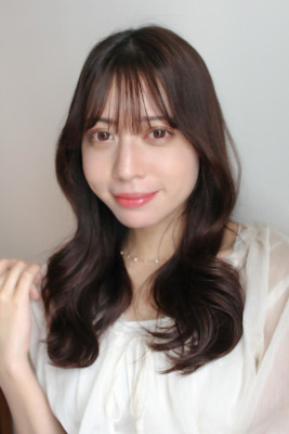 韓国風セミロング