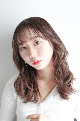 ロングウェーブスタイル