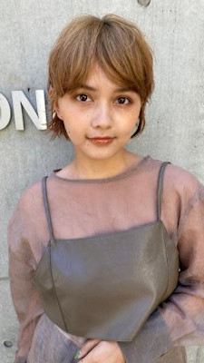 耳掛けマッシュウルフ