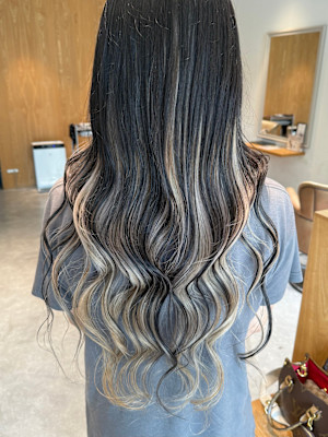 『ギャル』インナー　ホワイトベージュ×ブラック