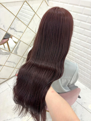 初カラーブリーチなしW＊ピンクカラー＊まゆ