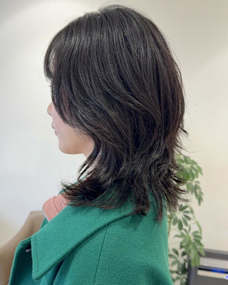 ミディアムレイヤーパーマ