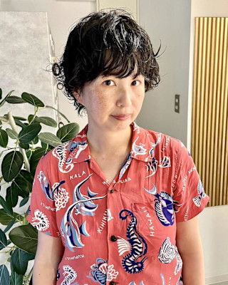 【hishida】ショートボブ/ニュアンスパーマ