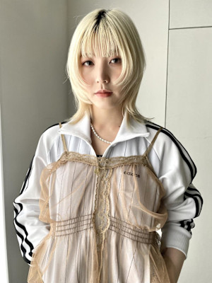 【daichi】ウルフカット/ケアブリーチ