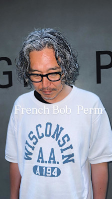 グレイヘアパーマ/白髪とパーマ