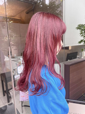 周りと差をつけるチェリーピンク