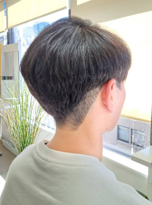 10代20代30代：マッシュツーブロック