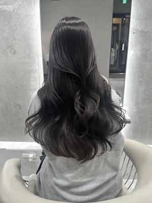 髪質改善＊くすみカラーくびれヘアレイヤー【Zina梅田茶屋】