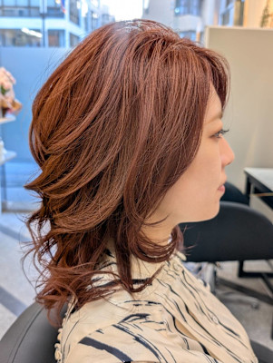 30代40代50代：暖色系カラー