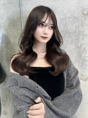 髪質改善＊黒髪くびれヘア＊美髪【Zina梅田茶屋】