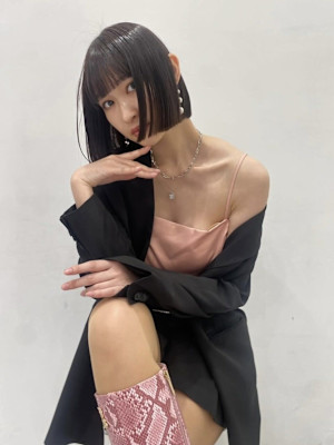 髪質改善＊ハイライトカラーボブ＊美髪【Zina梅田茶屋】