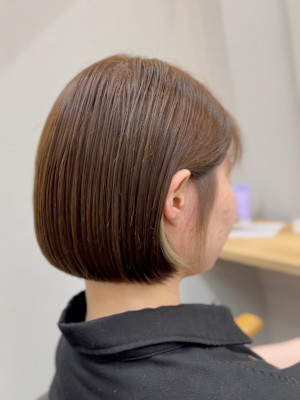 【noi.】耳かけミニボブ×イヤリングカラー