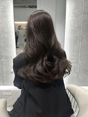 ＊オリーブグレージュくびれヘアロング＊【Zina梅田】