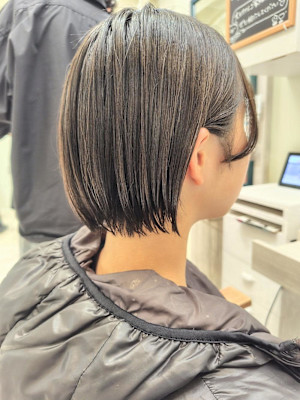 ボブ/ミニボブ/切りっぱなし