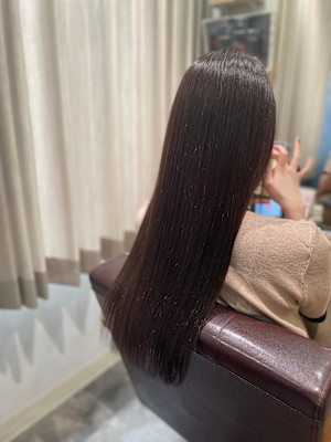 福岡/博多/酸性ストレート/縮毛矯正/美髪カラー/美髪