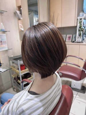 髪質改善で叶える旬ショート