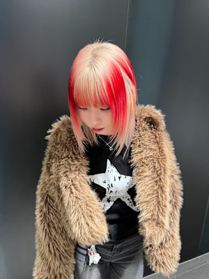 ルーツカラー　デザインカラー　ハイトーン　原宿/表参道