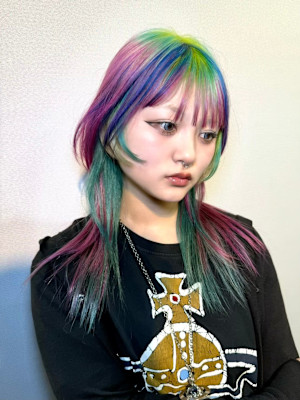 オーダーメイド　デザインカラー　ハイトーン　原宿/表参道