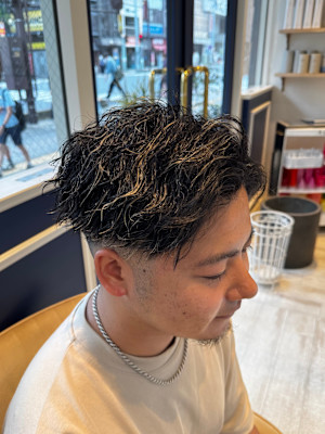 ウェーブツイストパーマ