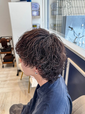 ウルフ×シャドウパーマ