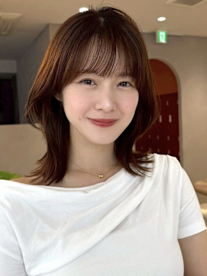 髪質改善＊外巻きくびれヘアー＊美髪【Zina新宿】