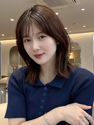 髪質改善＊オリーブカラーくびれヘアレイヤー＊美髪【Zina新