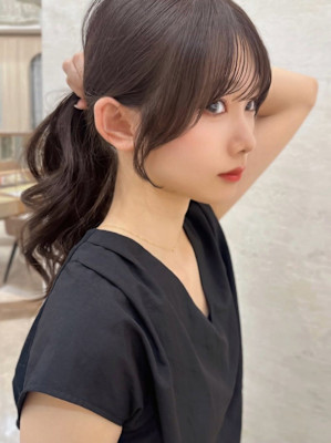 【Lond ambre】レイヤー/似合わせカット/前髪/顔周