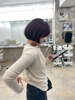 髪質改善/トリートメント/韓国風ヘア/透明感カラー/ボブ