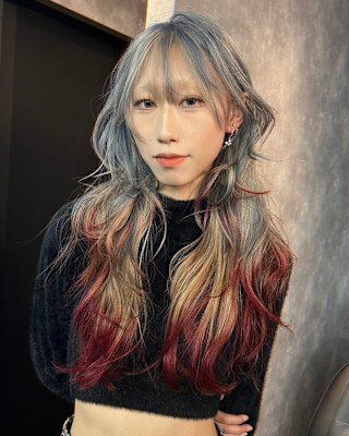 オーダーメイド　デザインカラー　ハイトーン　原宿/表参道