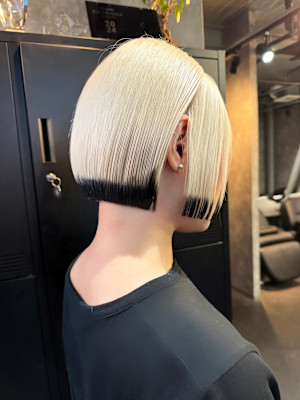 エンドカラー　デザインカラー　ハイトーン　原宿/表参道