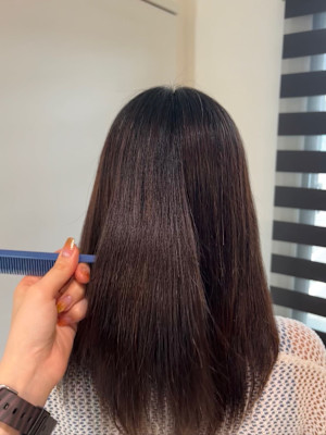サラサラ縮毛矯正！