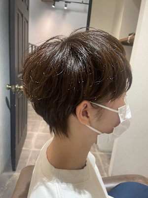 ふんわりマッシュショート♪