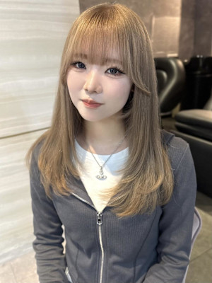 《ゆい》ミルクティーベージュ/ヘーゼルベージュ