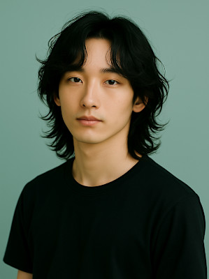 ニュアンスパーマ/ミディアムパーマ/メンズミディアム